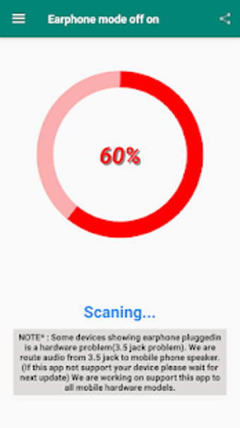 Image 0 for Earphone mode off