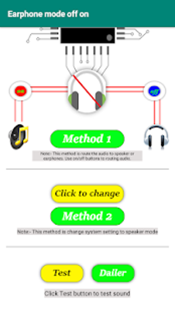 Image 1 for Earphone mode off
