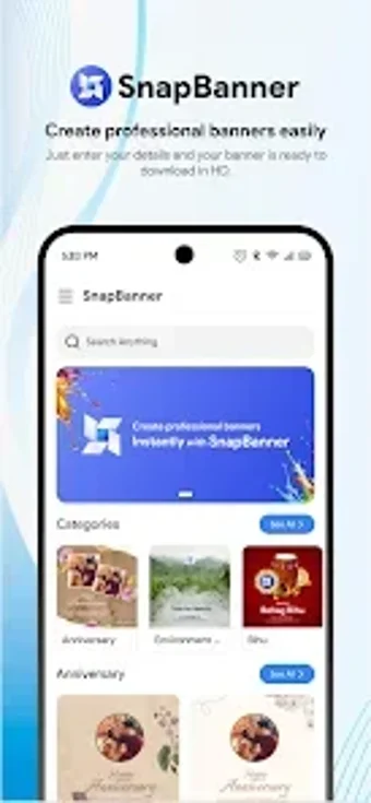 Image 0 for SnapBanner: Banner Maker …