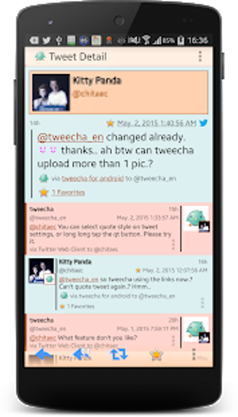 Imagen 2 para Tweecha for Twitter