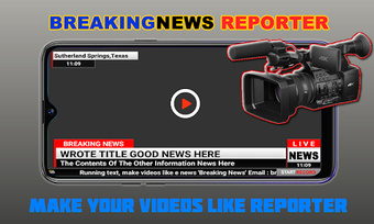 Imagen 1 para Breaking News Reporter Tv…