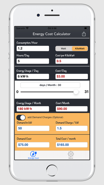 Image 0 for Energy Cost Calculator