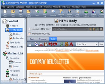Imagen 0 para Gammadyne Mailer