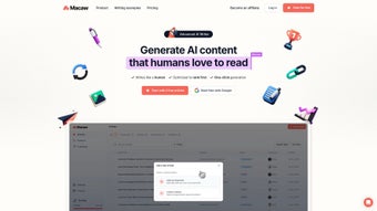 Image 0 for Macaw AI Writer