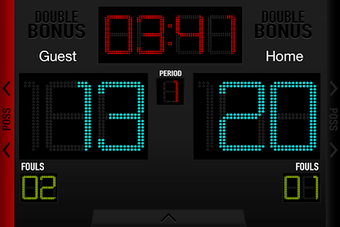 Image 1 for Basketball Scoreboard