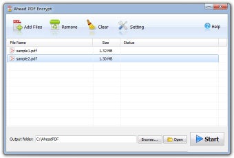 Image 0 for Ahead PDF Encrypt