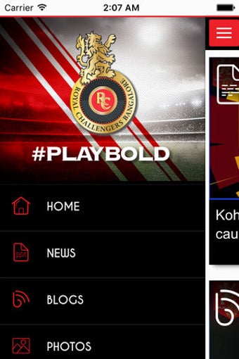 Image 0 for Official RCB App