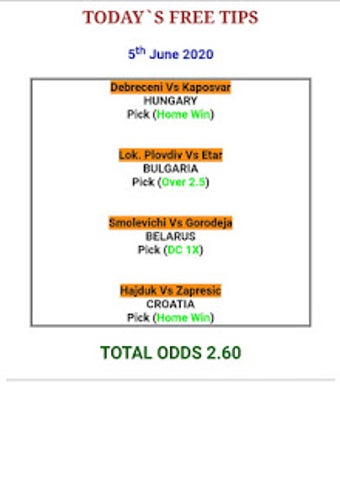 Image 2 for DAILY 3+ ODDS