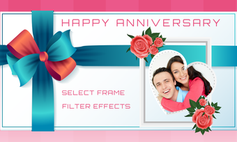 Image 1 for Anniversary Photo Frame