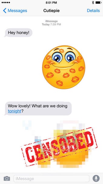 Image 1 for Sexy Adult Emojis for Tex…