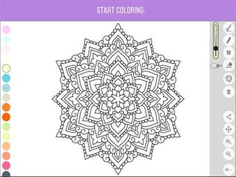 Imagen 1 para Zen: Coloring book for ad…
