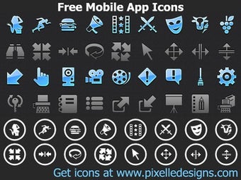 Imagen 0 para Free Mobile App Icons