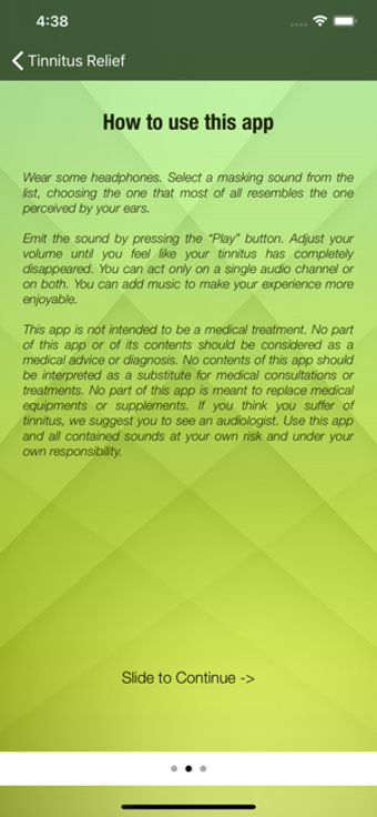 Image 0 for Tinnitus Relief Sound Mas…