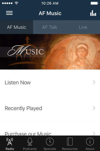 Image 0 for Ancient Faith Radio App