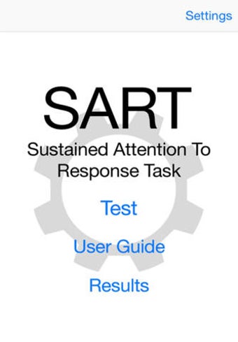 Image 0 for SART: Sustained Attention…