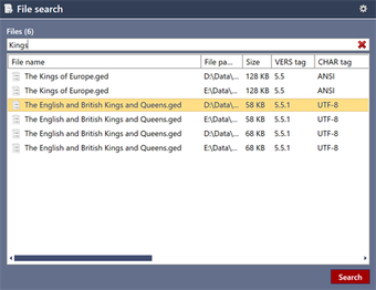 Image 1 for GEDCOM Validator for Wind…