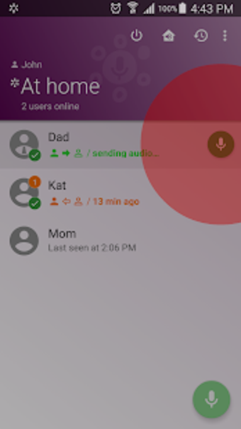 Image 0 for Slide2Talk: WiFi walkie-t…