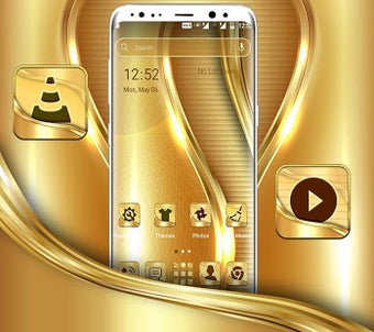 Image 0 for Golden Launcher Theme