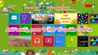 Imagen 1 para My 3D Clock for Windows 8