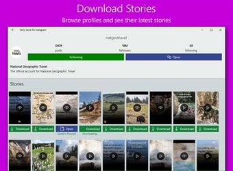 Imagen 0 para Story Saver Free for Wind…