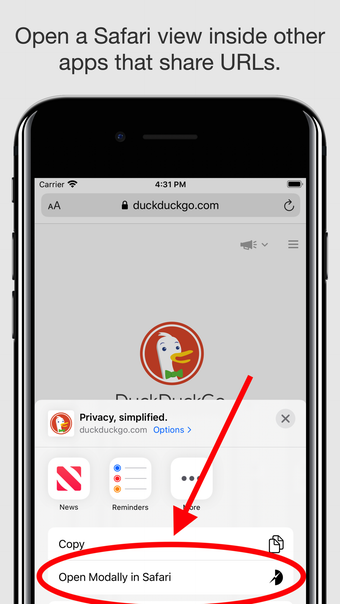 Image 0 for Sidefari - Web browsing c…