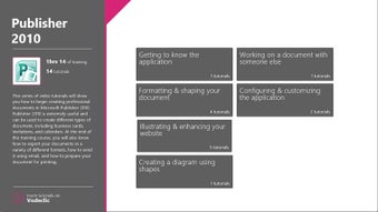 Image 1 for Publisher 2010 Training f…