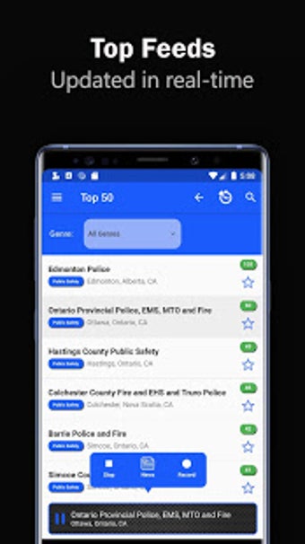 Imagen 1 para Canada Police Scanner Rad…