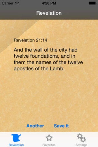 Image 0 for Revelation - Random verse…
