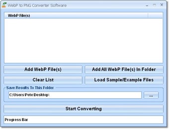 Image 0 for WebP To PNG Converter Sof…