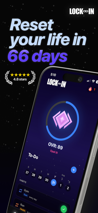 Image 0 for Lock In - Self Improvemen…