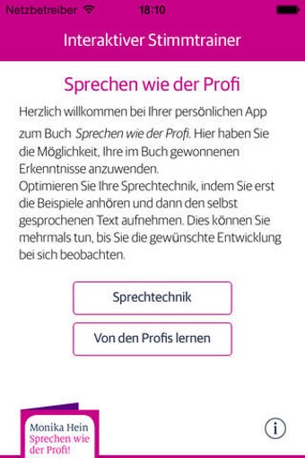 Image 0 for Sprechen wie der Profi - …