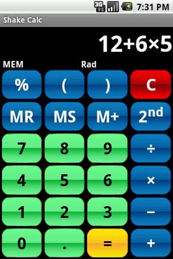Image 0 for Shake Calc - Calculator