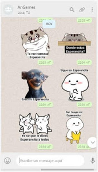 Imagen 1 para Esperancita Stickers Wast…