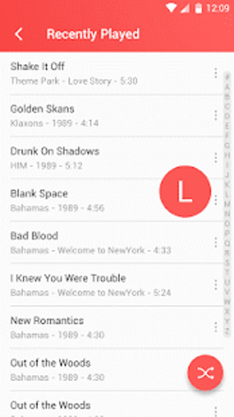 Image 3 for Lark Player Theme - Red R…