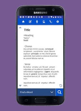 Image 1 for Lyric Notepad - Write Son…