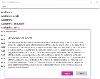 Imagen 1 para Offline Medical Dictionar…