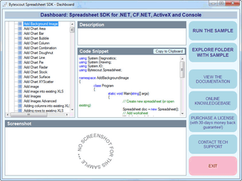 Imagen 0 para Bytescout Spreadsheet SDK