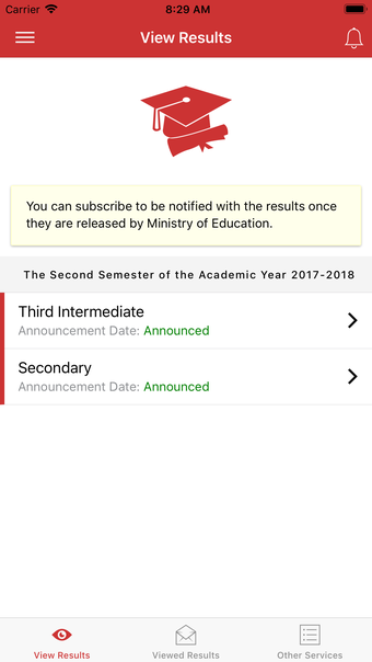 Image 0 for Student Exam Results