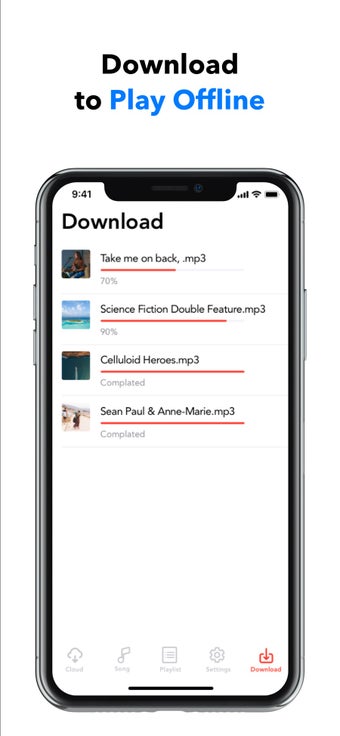 Image 0 for Offline Cloud Music Playe…