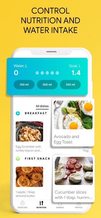 Image 2 for FitRush: Workouts & Meal …