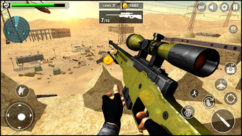 Imagen 1 para World War WW2 Sniper 3D: …
