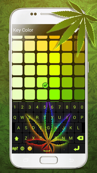 Image 2 for Weed Keyboard Theme