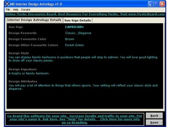 Image 0 for Interior Design Astrology