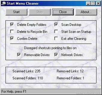 Image 0 for Start Menu Cleaner