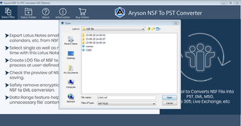 Image 1 for Aryson NSF to PST Convert…