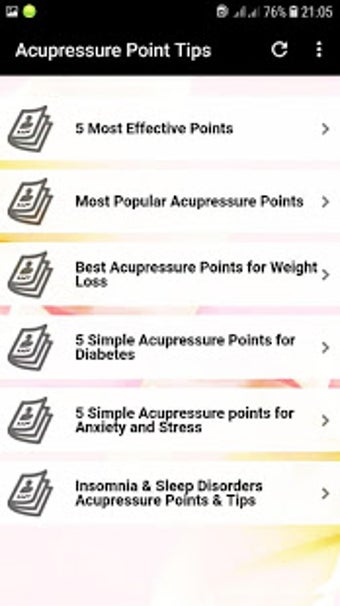 Image 1 for Acupressure Point Tips