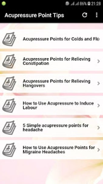 Image 2 for Acupressure Point Tips