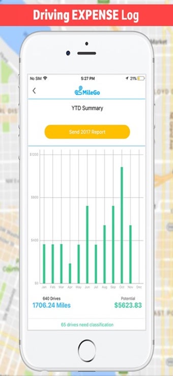 Image 0 for MileGo - Mileage Tracker …