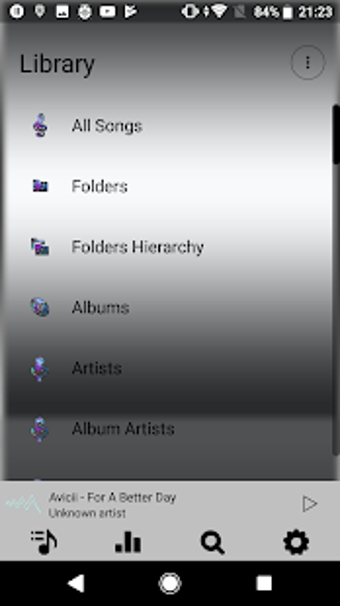 Image 3 for Poweramp skin neon v3