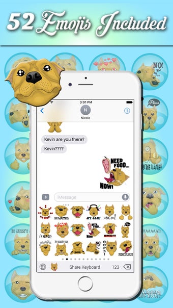 Image 0 for Pitbull Emojis